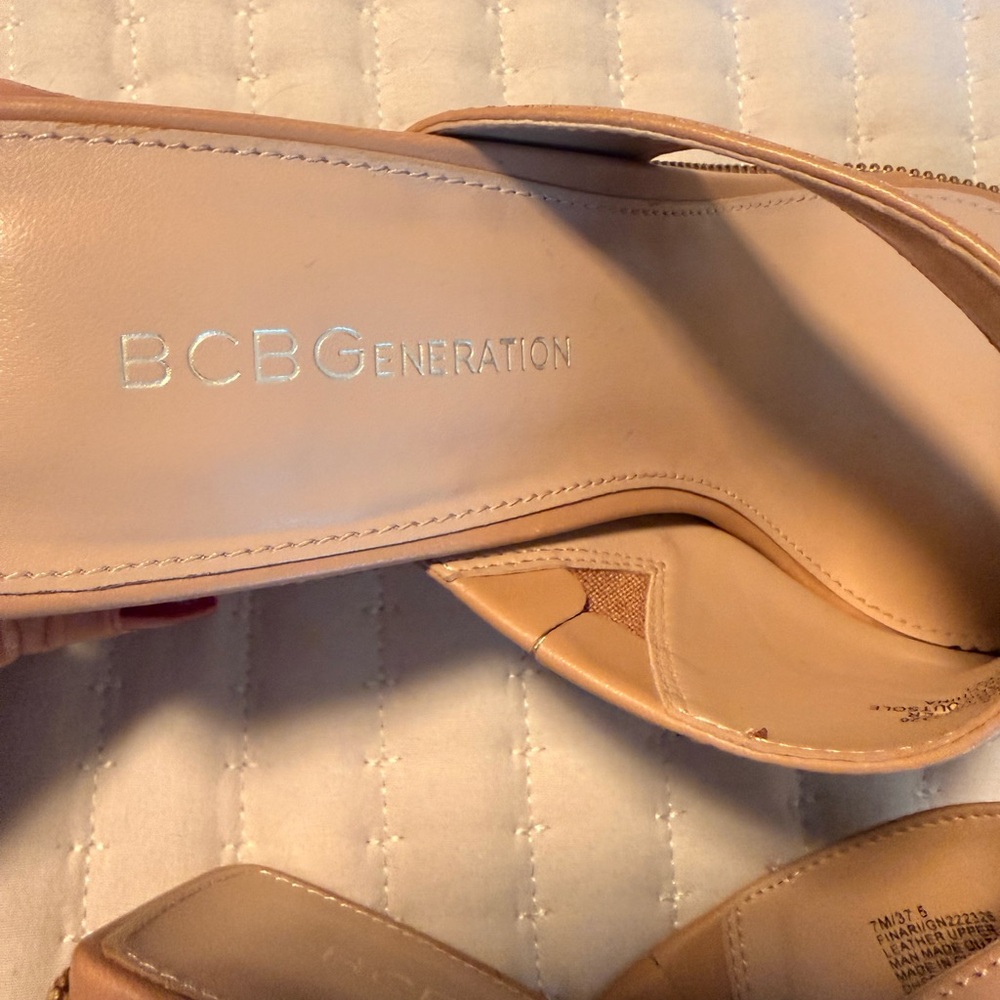 BCBGeneration Blush Mules with Square Toe - image 7